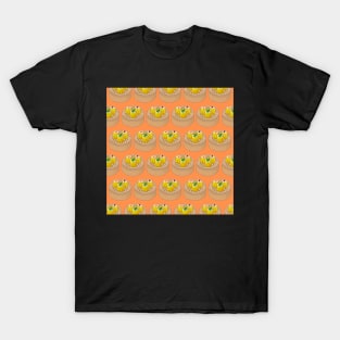 Dim Sum Funky Hong Kong Street Food Bright Orange - Pop Art T-Shirt